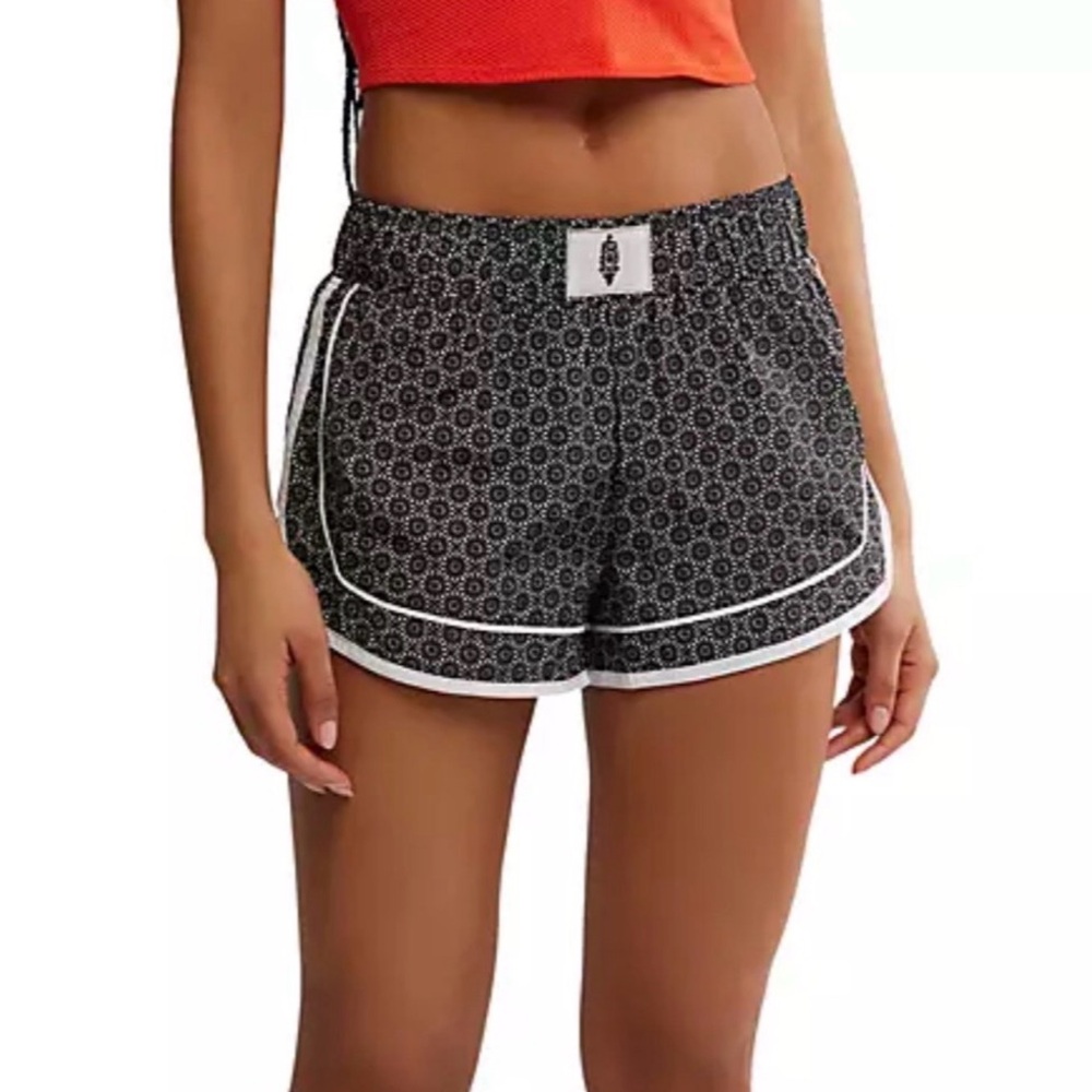Free People Varsity Blues Shorts NWOT Large
